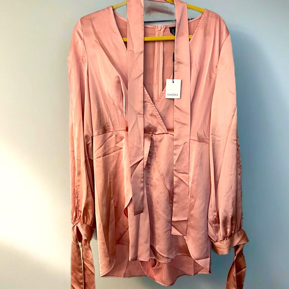 Sexy Siky Satin Pink Romper, Date Night, Vacation Gorgeous!
